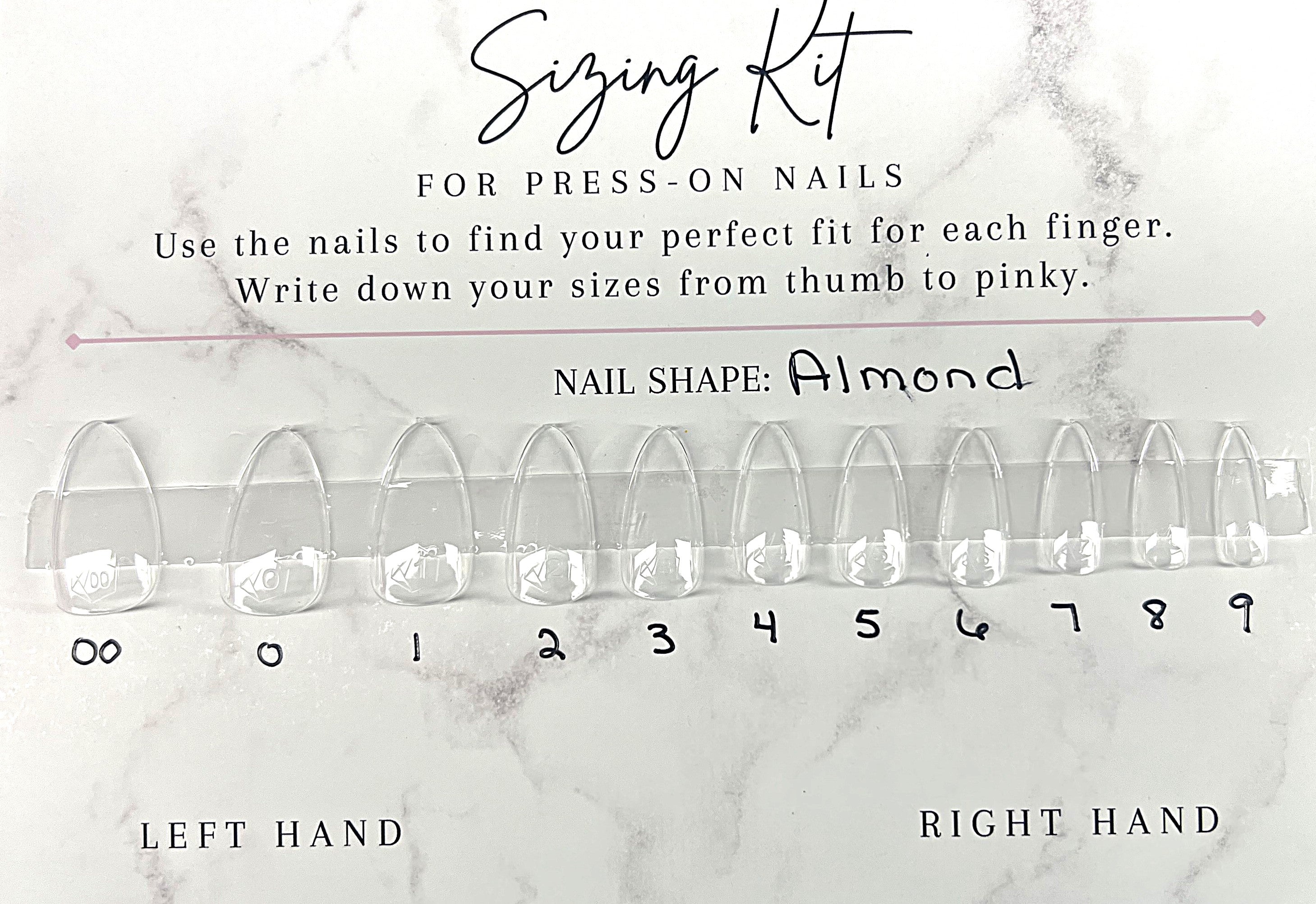 Sizing Kit + 5 Full Set Credit Astral Hue Nails
