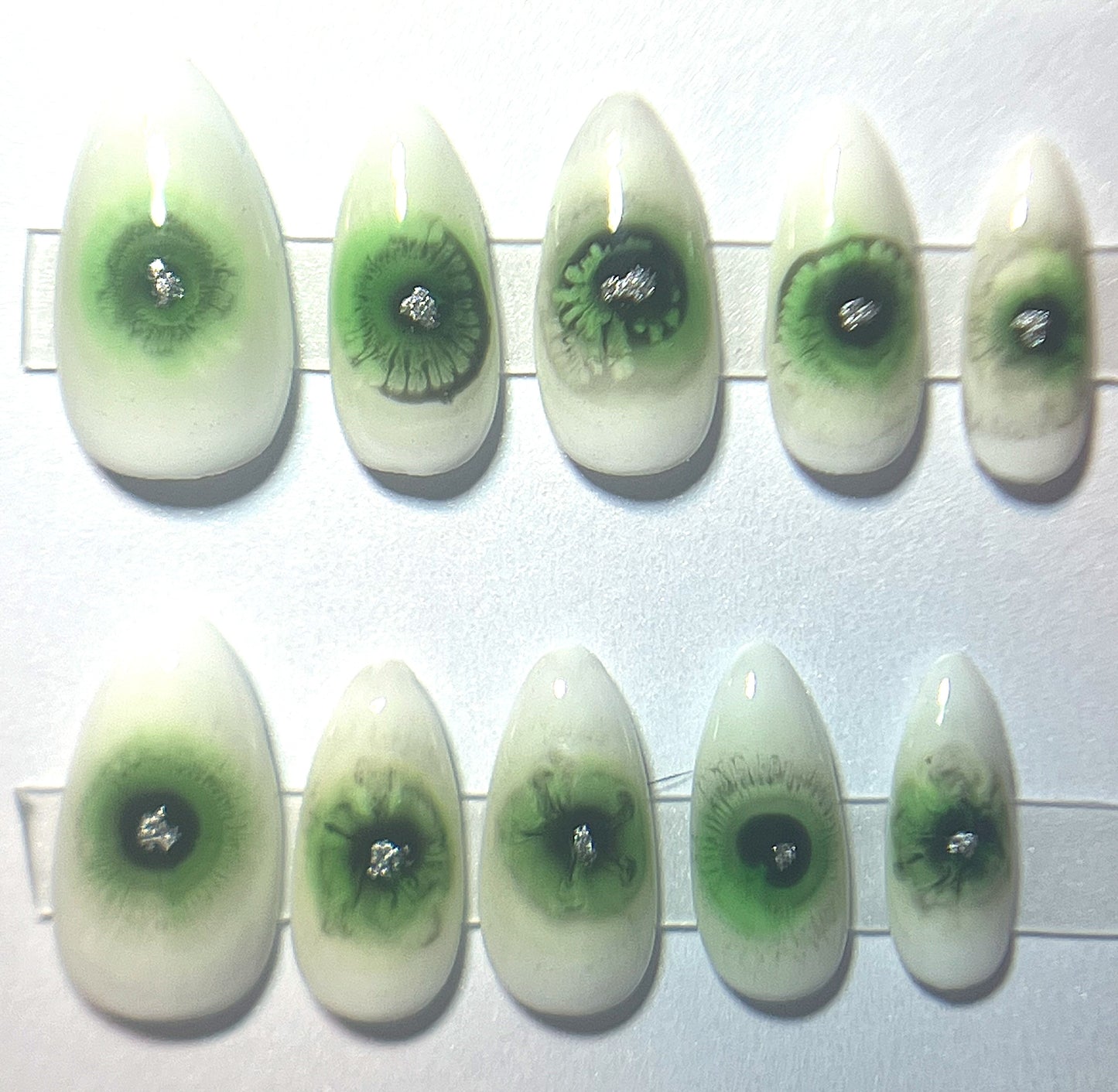 The Iris of the Universe 👁️ Astral Eye Hand-Painted Blooming Aura Set