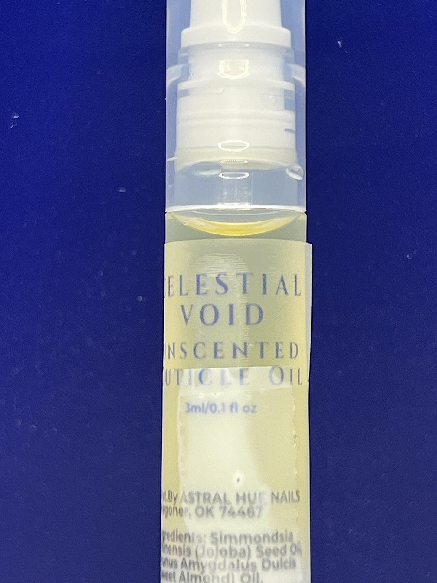 Celestial Void Fragrance Dye Free Cuticle Oil Pen Sensitive Skin Aftercare