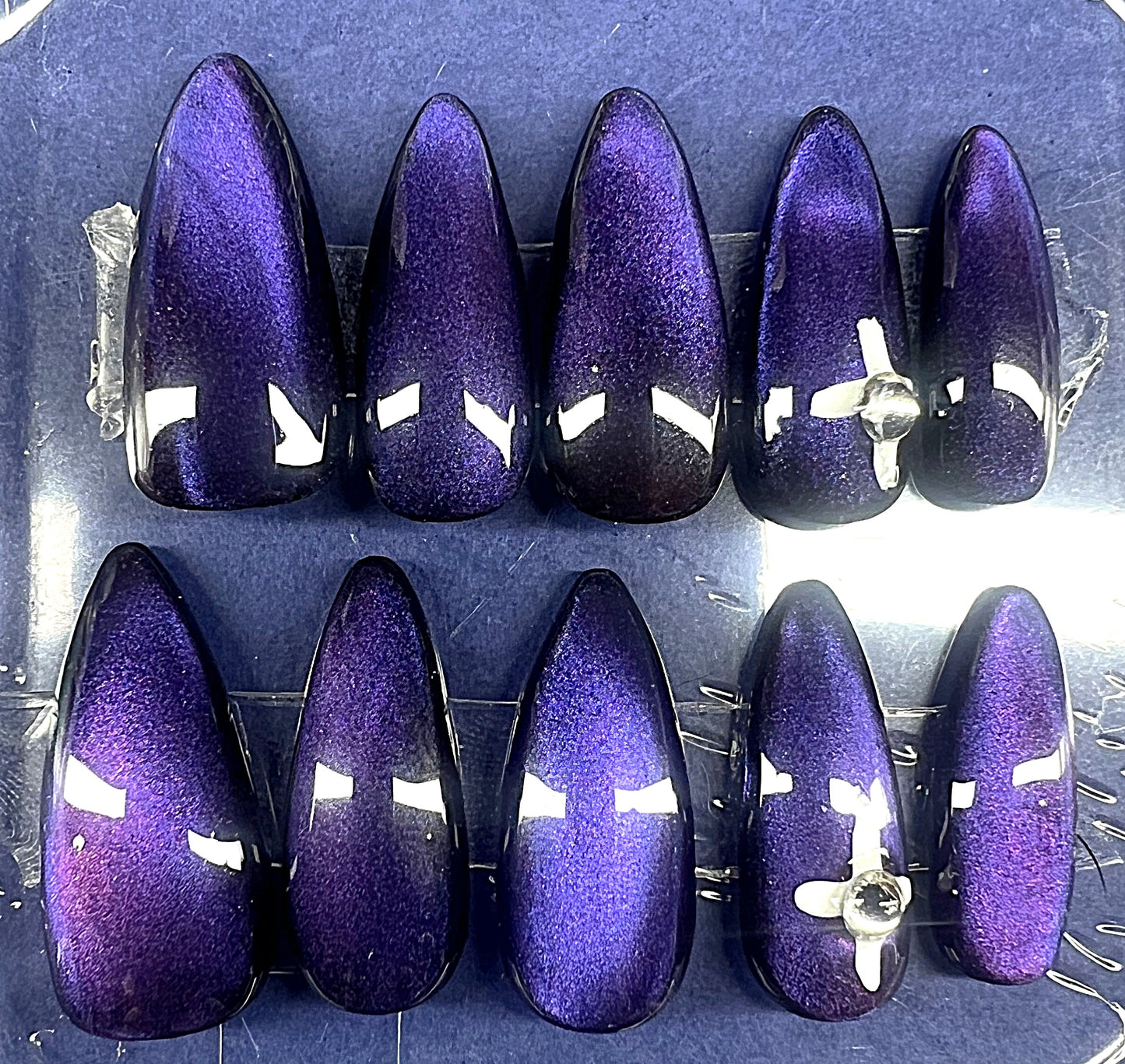 Nebula Glow 🌌 The Pulsar 9D Velvet Magnetic & Hand-Painted Star Set