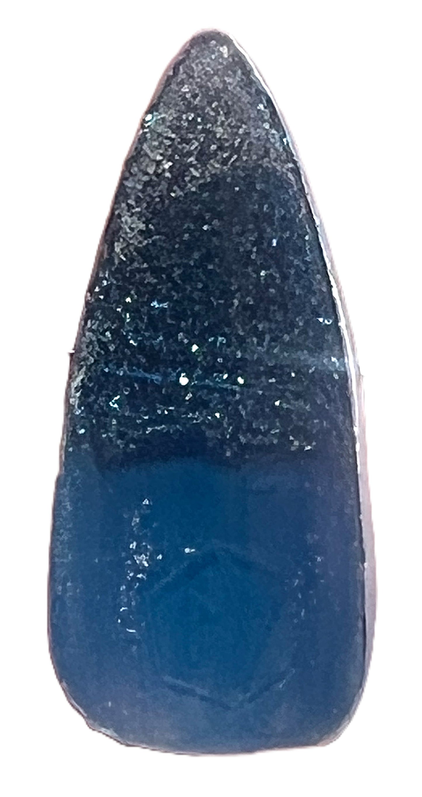 Lavender Pink Blooming Flower Press-On Nails | Pearls & Hidden Blue Glitter Underside | Celestial Flora