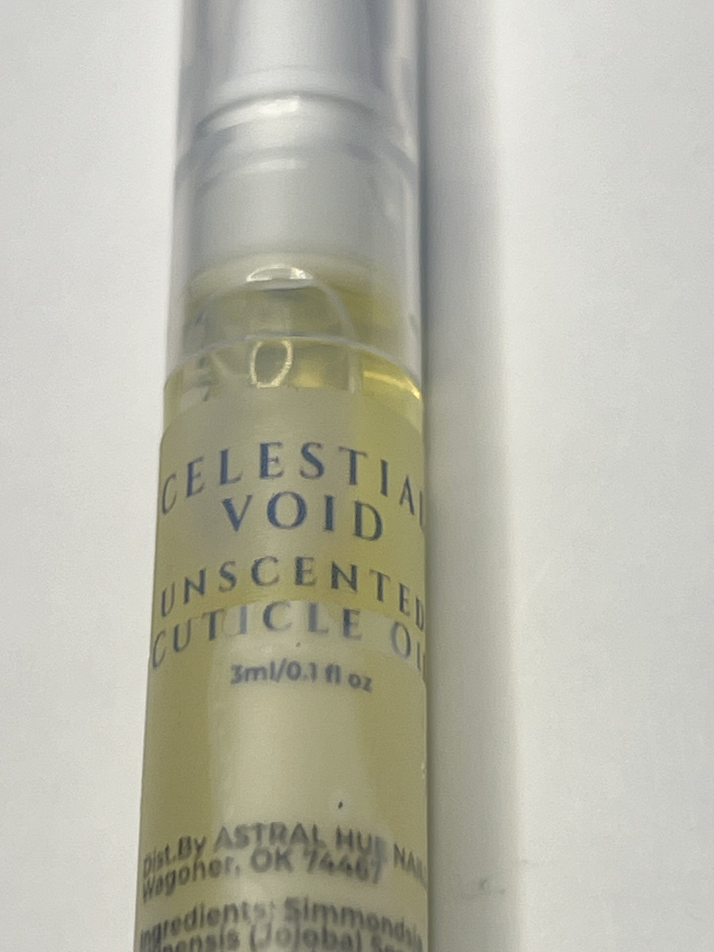 Celestial Void Fragrance Dye Free Cuticle Oil Pen Sensitive Skin Aftercare