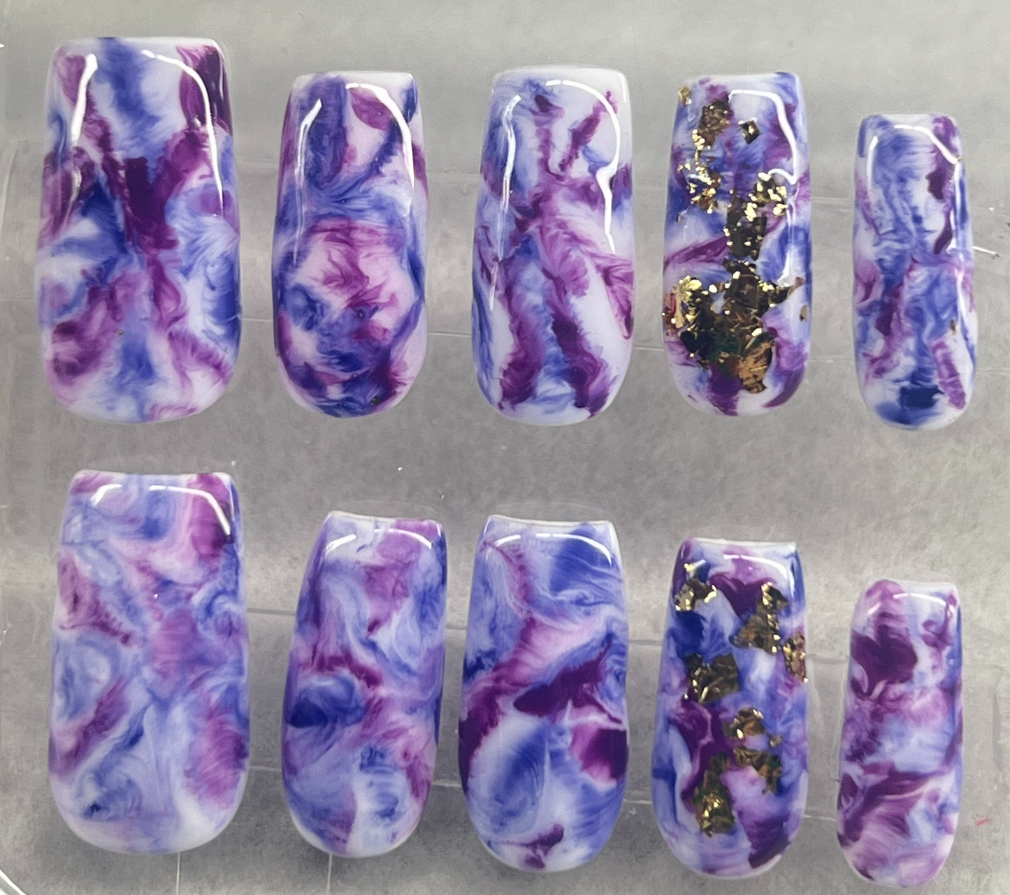 Wear the Nebula 🌌 Cosmic Mist Hand-Painted Ethereal Marble & Gold Foil