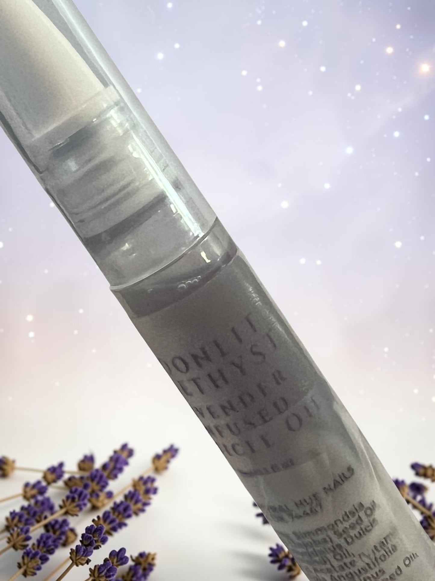 Moonlit Amethyst Calming Lavender Scented Cuticle Oil Pen Jojoba Aftercare