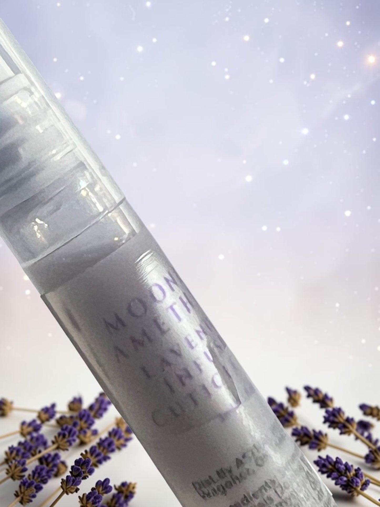 Moonlit Amethyst Calming Lavender Scented Cuticle Oil Pen Jojoba Aftercare