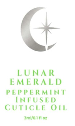 Lunar Emerald Refreshing Peppermint Scented Cuticle Oil Pen Jojoba Aftercare