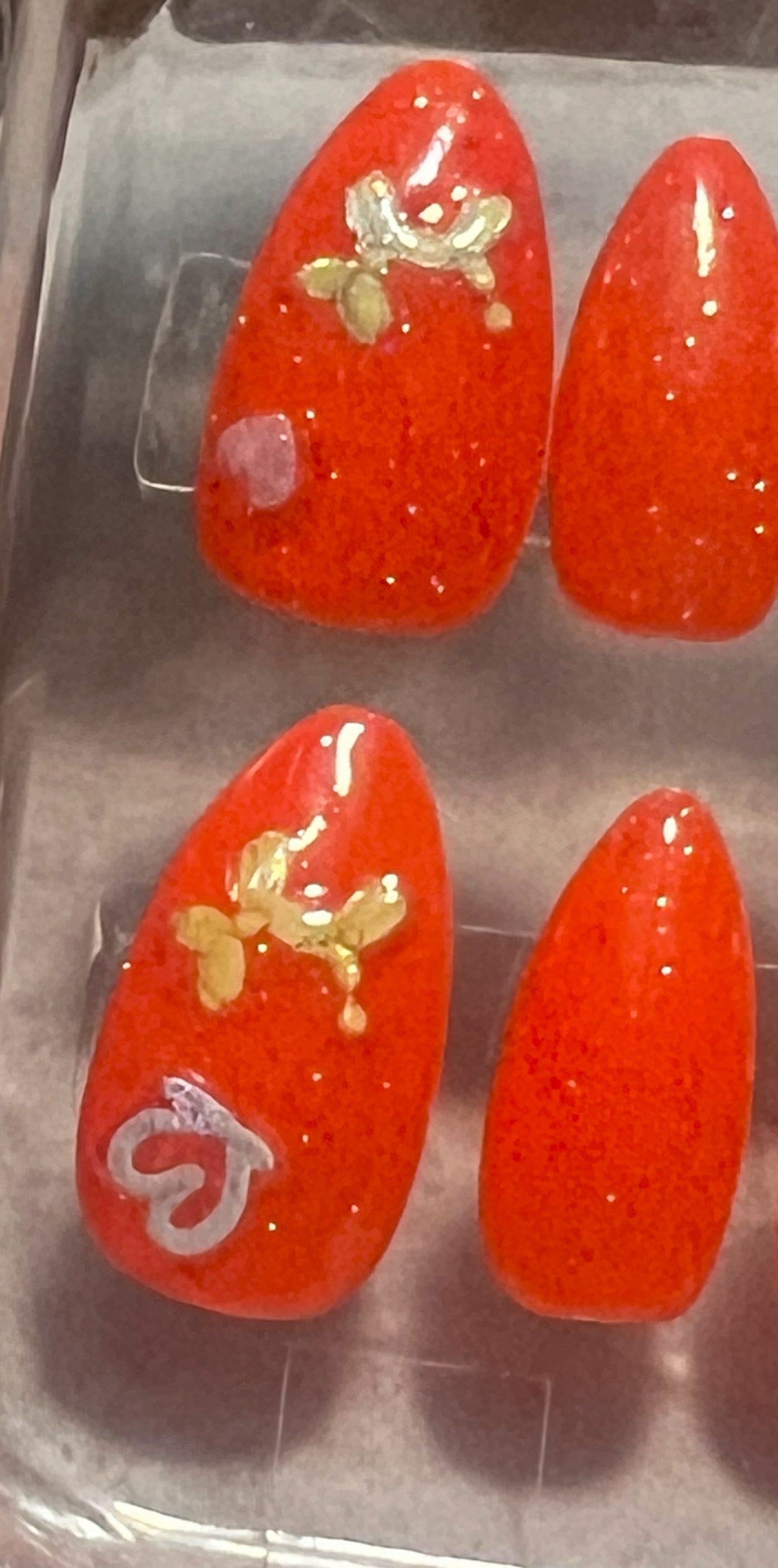 Legacy in Neon Nails | Logan Harrel Tribute Set | Bright Neon & Holo Art