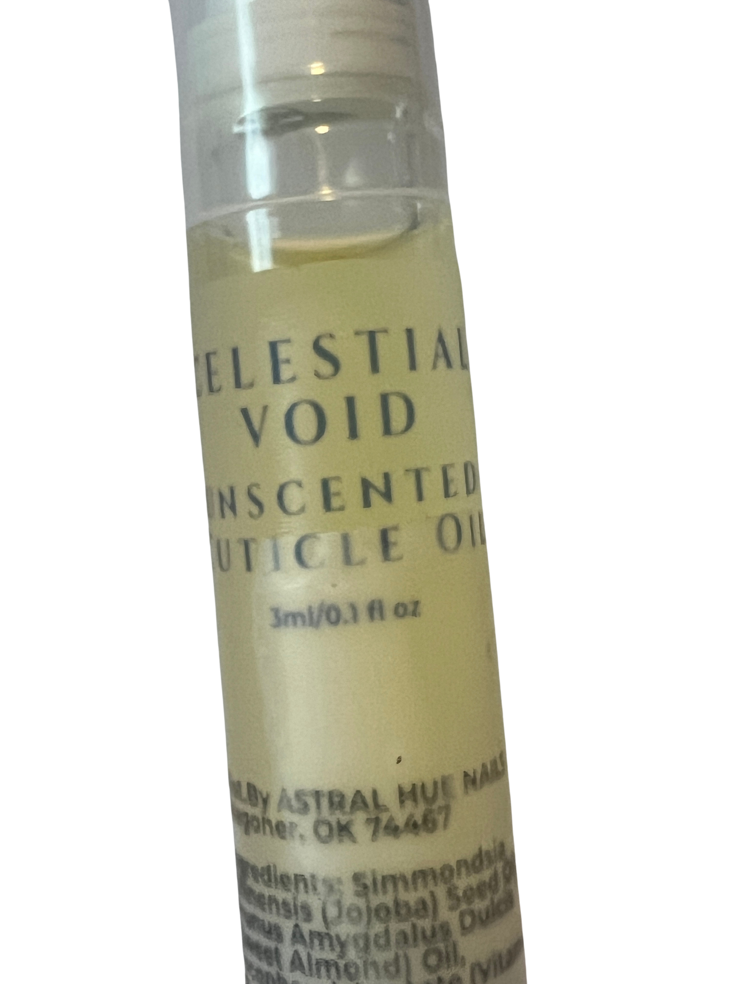 Celestial Void Fragrance Dye Free Cuticle Oil Pen Sensitive Skin Aftercare