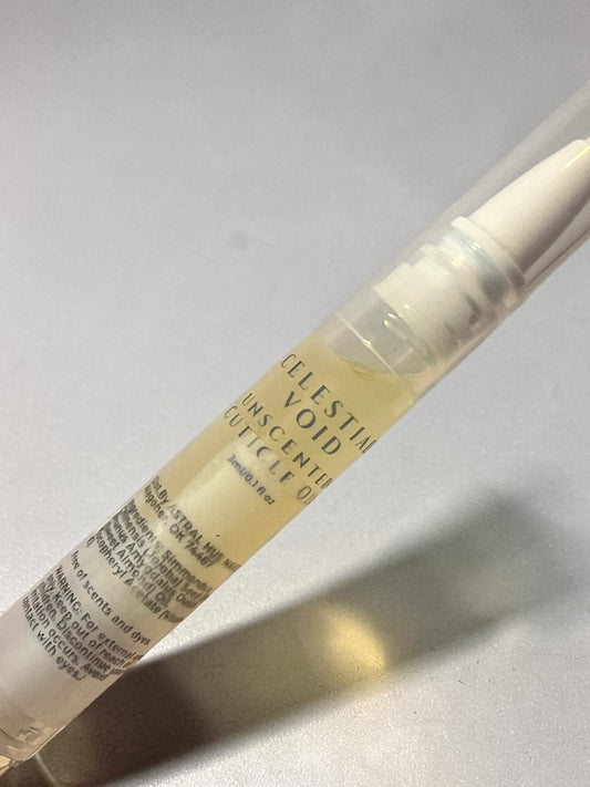 Celestial Void Fragrance Dye Free Cuticle Oil Pen Sensitive Skin Aftercare
