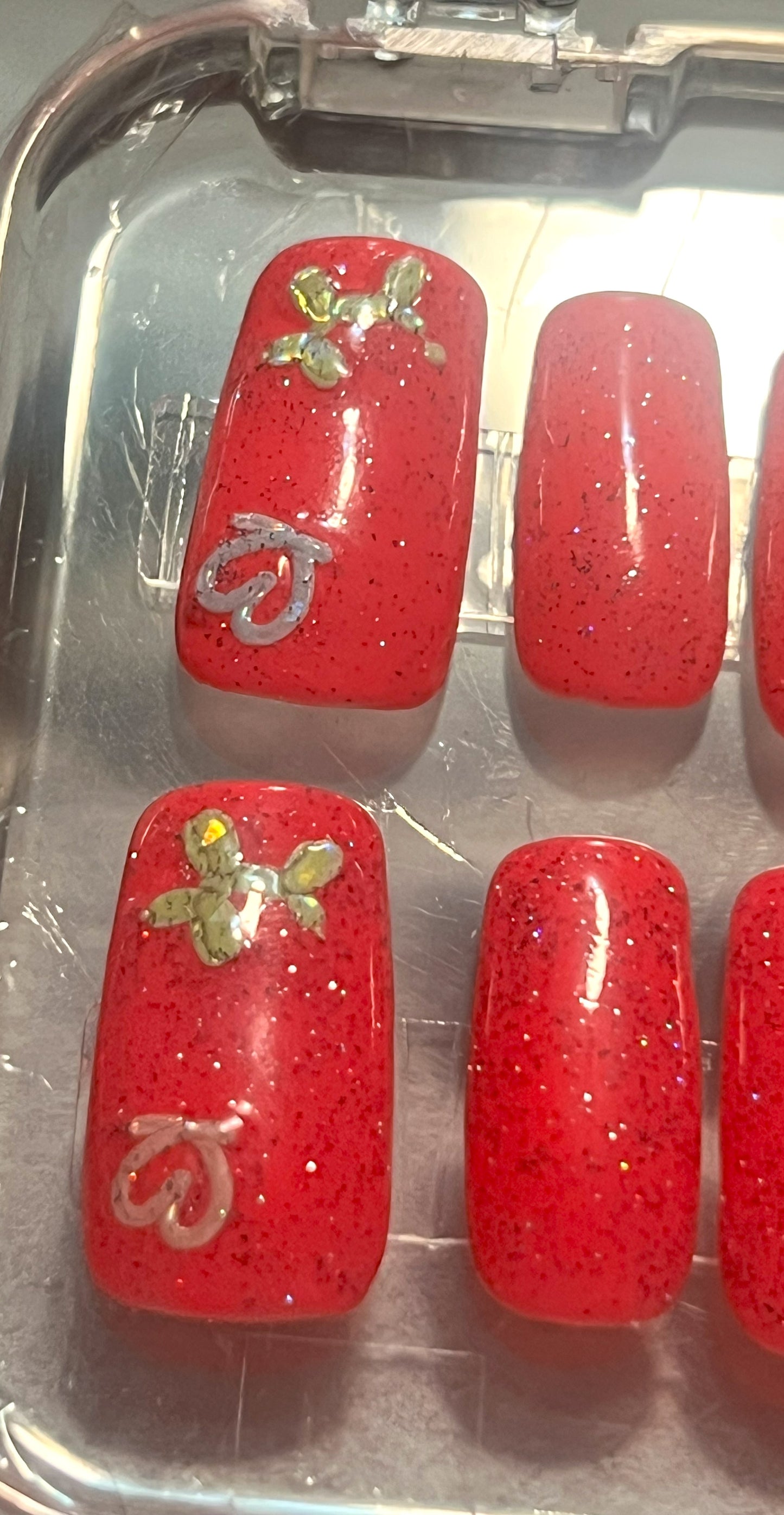 Legacy in Neon Nails | Logan Harrel Tribute Set | Bright Neon & Holo Art