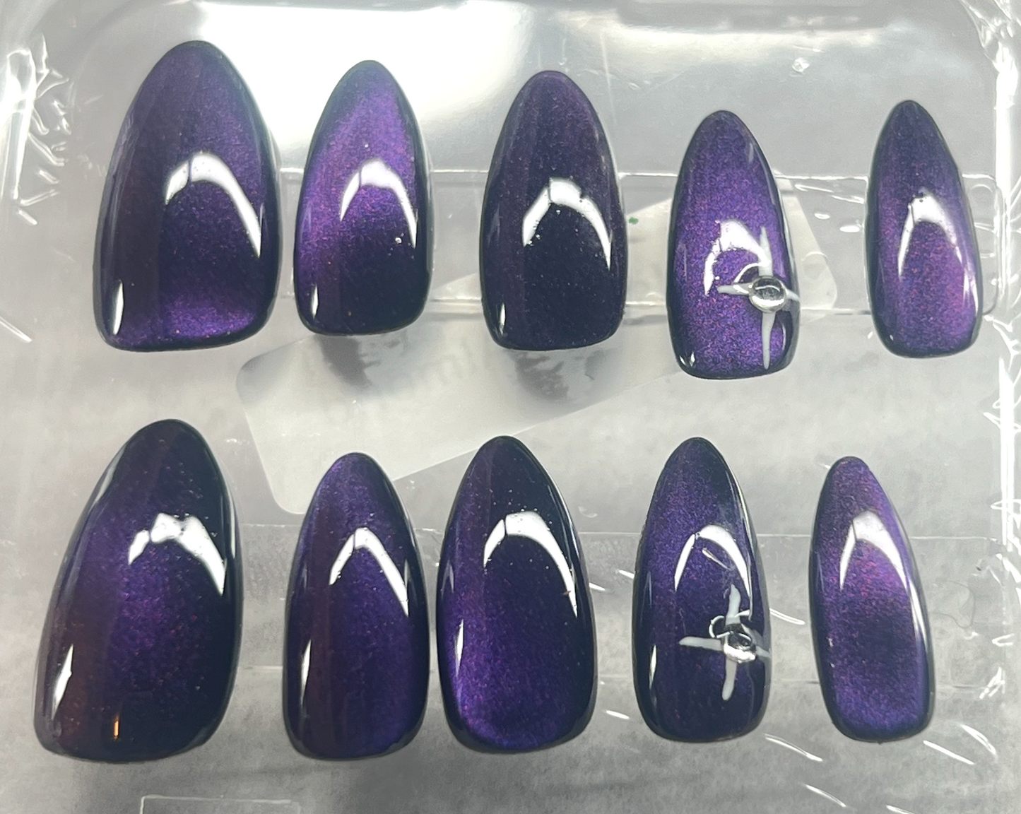 Nebula Glow 🌌 The Pulsar 9D Velvet Magnetic & Hand-Painted Star Set