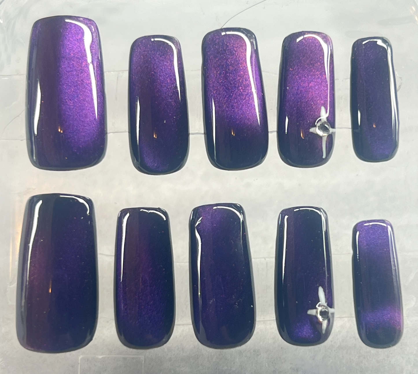 Nebula Glow 🌌 The Pulsar 9D Velvet Magnetic & Hand-Painted Star Set